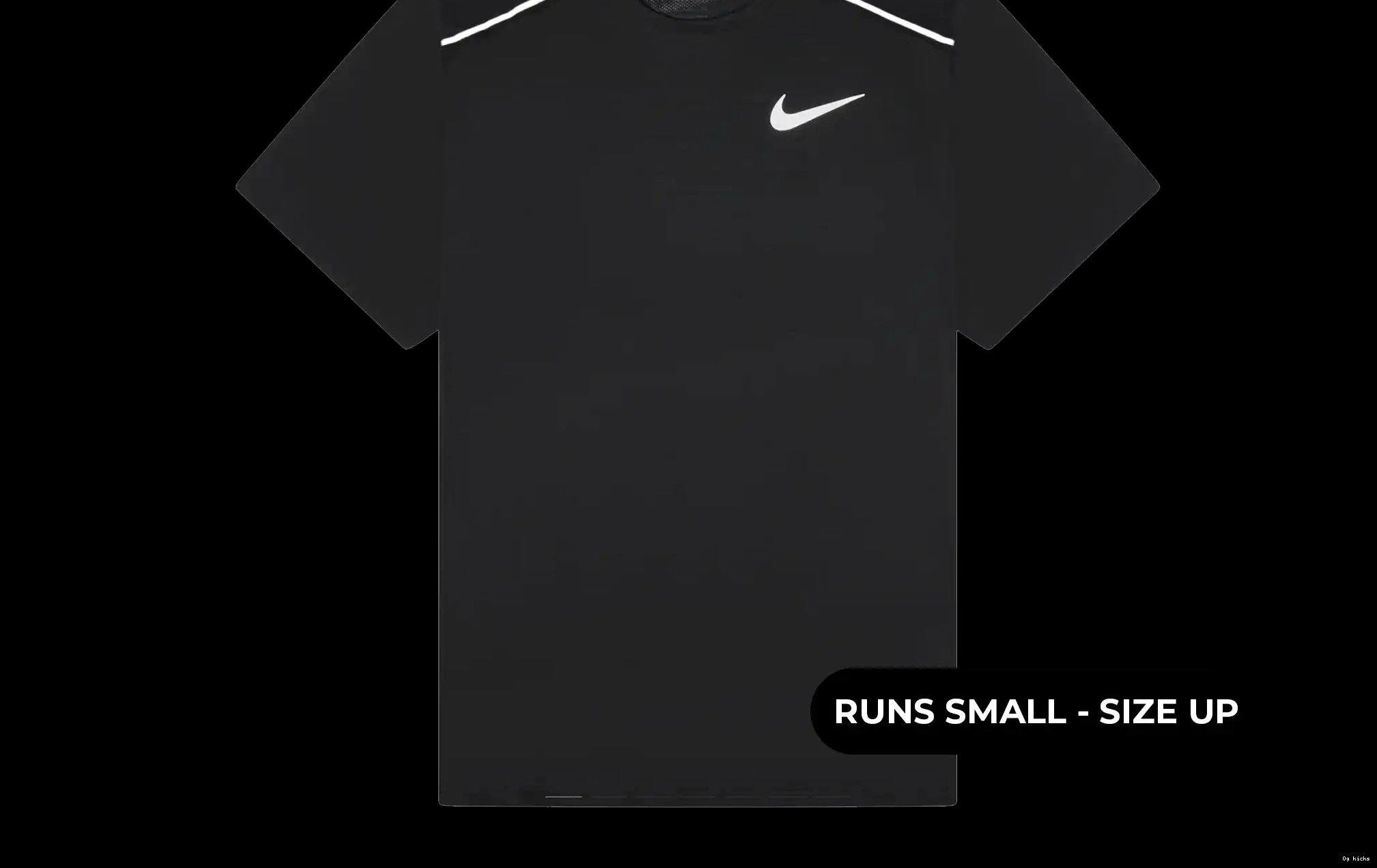 Dri-Fit 1.0 Nike Black Miler T Shirt 0612